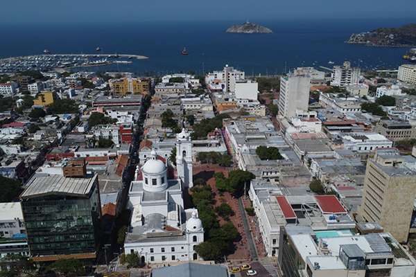 Santa Marta panoramica.