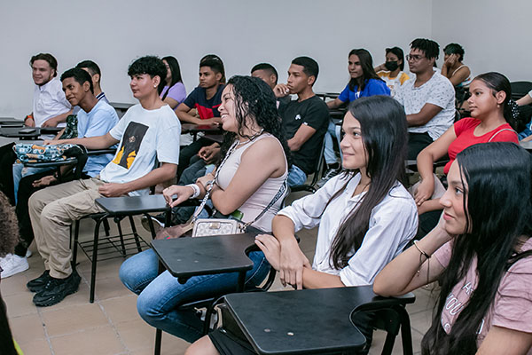 Los jóvenes conocieron conceptos específicos del territorio marino costero.
