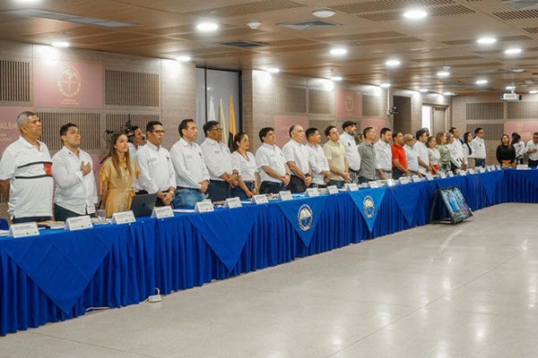 Al evento de la firma del convenio entre la Alcaldía Distrital de Santa Marta y la Universidad del Magdalena asistió todo el gabinete del alcalde Pinedo, además de administrativos y docentes de la Alma Mater. 