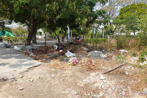Las acumulaciones de basura en la transversal 33 con la avenida Libertador Mamatoco ha generado preocupación entre los residentes y transeúntes de la zona ya que es una situación que genera problemas ambientales 