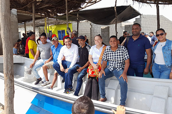 Las entregas de los recursos para los pescadores de Tasajera, son fundamentales para el impulso y crecimiento económico en su territorio. Las entregas de los recursos para los pescadores de Tasajera, son fundamentales para el impulso y crecimiento económico en su territorio.