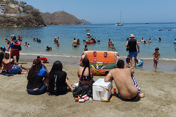 Taganga sigue siendo considerado un destino predilecto para los turistas extranjeros. 