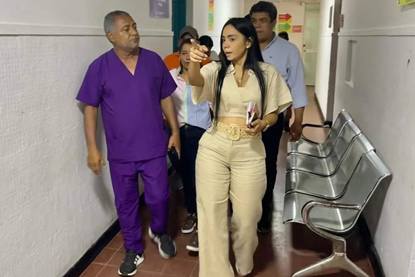 Lucia Collazos, hospital de Fundacion