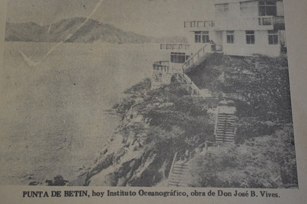 Edificio Punta Betín en Santa Marta, sede del Instituto de Investigaciones Marinas y Costeras ‘José Benito Vives De Andréis’ recientemente trasladado a Playa Salguero.