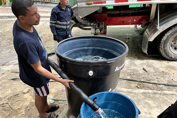  El agua donada en los hogares es apta para el consumo humano, ya que pertenece a sus plantas de tratamiento. 