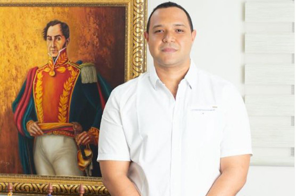 Eliécer Torres Rivera, alcalde encargado del municipio de Ariguaní,  departamento del Magdalena. 