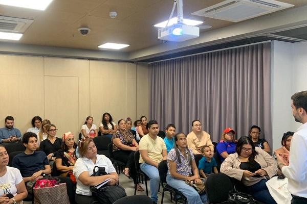 El secretario de Desarrollo Económico y Competitividad, Carlos José Jaramillo Ríos, en la charla ‘Emprender con pasión y propósito’.
