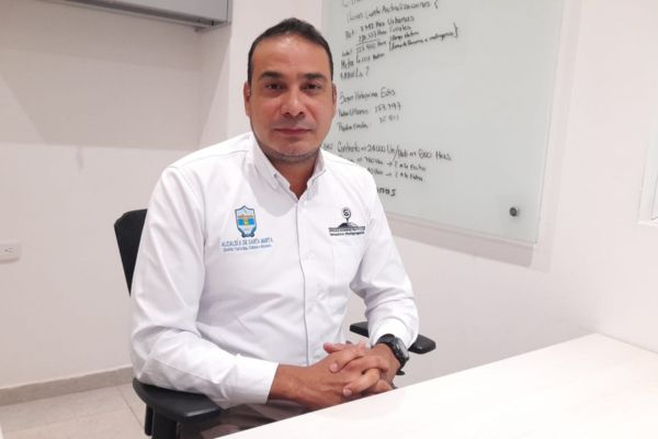 José Padilla Huertas, nuevo director de la Unidad Administrativa de Catastro Multipropósito de Santa Marta.