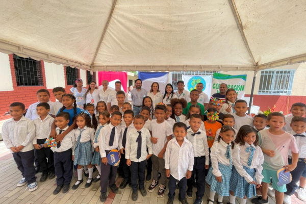 El proyecto impactará la vida de 683 estudiantes, 100 padres de familia y alrededor de 20 docentes del corregimiento.