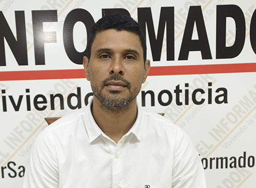 Diego García, edil de la Localidad Tres Turística Perla del Caribe. 