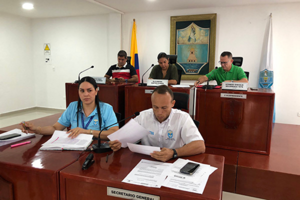 Pese a la ausencia de la Empresa de Servicios Públicos de Santa Marta, los concejales hicieron control político como estaba programado.