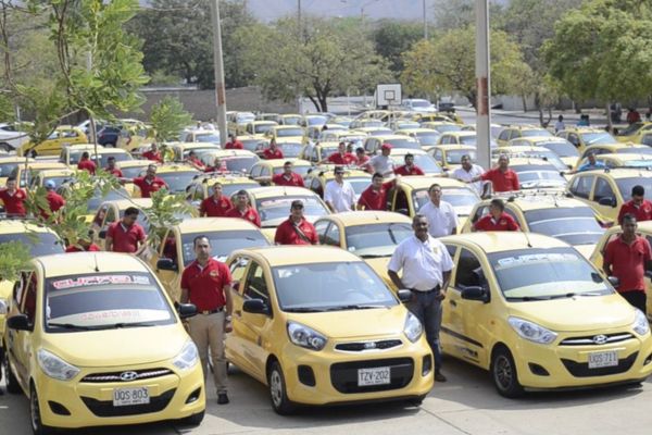 En Santa Marta hay más de 3 mil taxistas operando en la ciudad y el 40% han confirmado su participación en el paro. 
