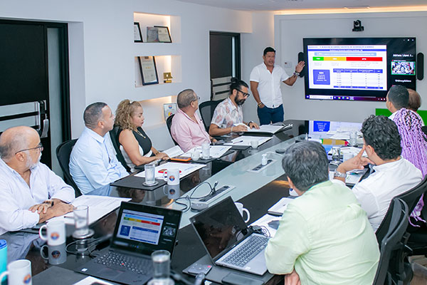 El rector Pablo Vera Salazar expuso las cifras que dan cuenta del cumplimiento del compromiso adquirido con el Gobierno Nacional, relacionado con el aumento de cobertura en educación superior