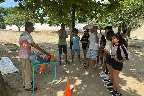 La jornada la lideró el equipo de recreación de Cajamag. 