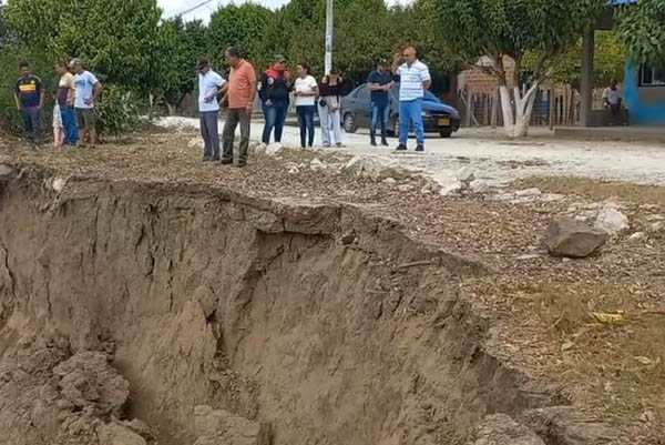 La situación continúa empeorando, y la falta de acción por parte de los entes gubernamentales deja a la comunidad de San Roque en un estado de incertidumbre, Foto: Archivo.