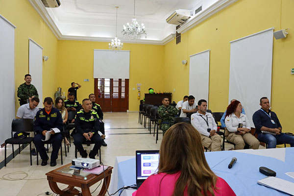 Los miembros del Comité de Orden Público, aprobaron por unanimidad el documento socializado del Piscc.