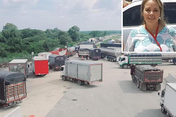 : Jacqueline Vives Lacouture, en diálogo con EL INFORMADOR expresó que el Magdalena afronta una de sus peores crisis debido al paro de los transportadores.