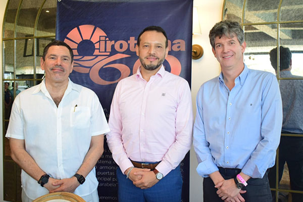  Héctor Mario Díaz, presidente CEO del Irotama Resort; Alejandro Sánchez, gerente general; Mauricio Ramírez, presidente GHL Hoteles. 