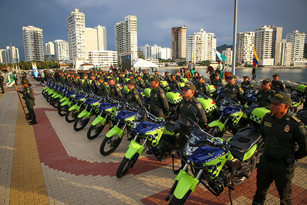  Con los nuevos vehículos la administración distrital busca reducir los índices de inseguridad que se registran en la ciudad. 