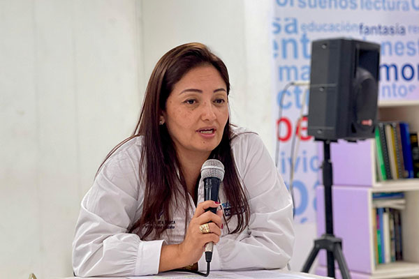 Sandra Muñoz Dorado, secretaria de Educación de Santa Marta. Sandra Muñoz Dorado, secretaria de Educación de Santa Marta.