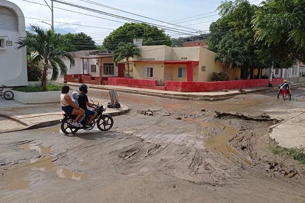 En los próximos días iniciarán las obras de pavimentación de la calle que conduce el al barrio Alto Delicias con el puesto de salud del Bastidas.