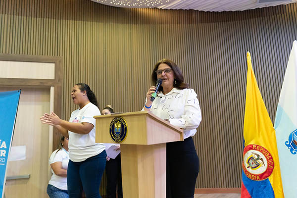  Discurso de la rectora Joceline Azar Nigrinis, en el lanzamiento de la escuela de liderazgo juvenil.