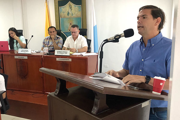 osé Domingo Dávila, director del Instituto de Turismo de Santa Marta.