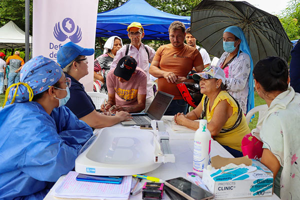 En la jornada los asistentes podrán acceder a los servicios de odontología, vacunación, control de la presión, inscripción en el Sisben, entre otros más. 