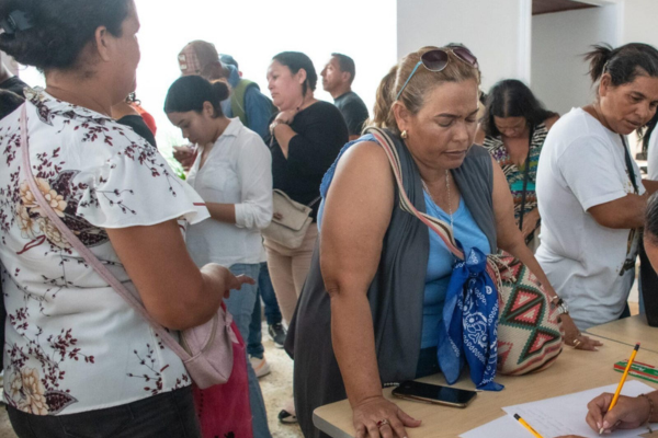 Cerca de 89 familias víctimas de desplazamiento forzado han llegado a la capital del Magdalena a recibir atención humanitaria inmediata.