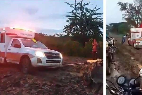 El tramo que lleva de Concordia a Pivijay, duró cerca de ocho hasta ser sacado de los barros que cubrían las vías de estos municipios. 