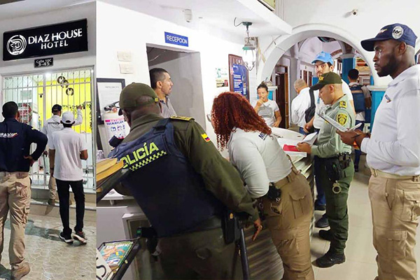  Los operativos de control se realizaron con el apoyo de la Policía Metropolitana de Santa Marta, Migración Colombia, el Indetur y la Secretaría de Salud Distrital. 