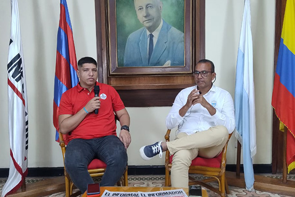  Jorge Alberto Vanegas, alcalde de la Localidad 3 Turística-Perla del Caribe, de Santa Marta, en el Podcast EL INFORMADOR. 