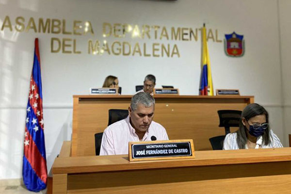 Corte ordena incluir a José Antonio Fernández de Castro como aspirante a Secretario General de la Asamblea del Magdalena.