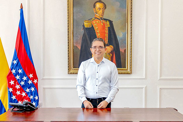 Rafel Martínez, gobernador del Magdalena.