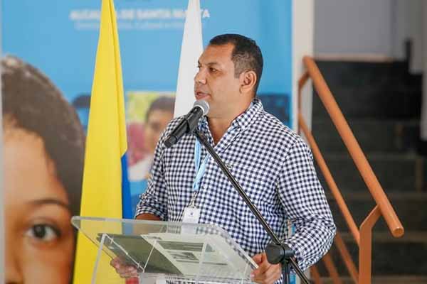 Luis Felipe Gutierrez, secretario de Infraestructura de Santa Marta. 