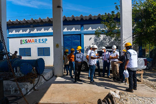 La entidad prestadora del servició logró asegurar la disponibilidad de recursos para ejecución de obras de gran impacto en Santa Marta.
