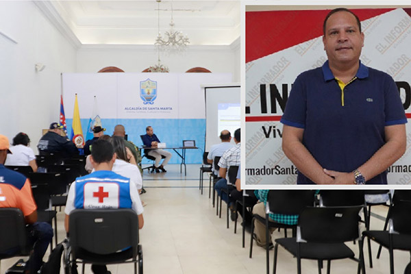 Según Alex Velázquez, Director de la Oficina de gestión del riesgo de Santa Marta. la entidad ejecuta ejercicios de preparación mediante simulacros enfocados en crecientes súbitas y evacuaciones por sismos.