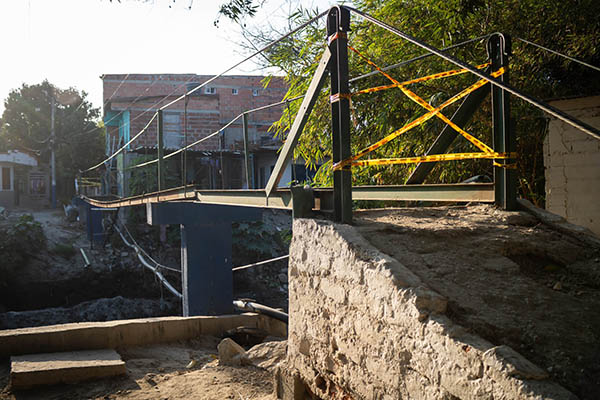  La Secretaría de Infraestructura llevó a cabo reuniones con la comunidad para definir los accesos al puente.