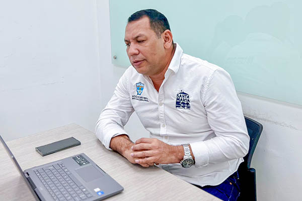 Luis Felipe Gutiérrez, secretario de Infraestructura de Santa Marta. Luis Felipe Gutiérrez, secretario de Infraestructura de Santa Marta.