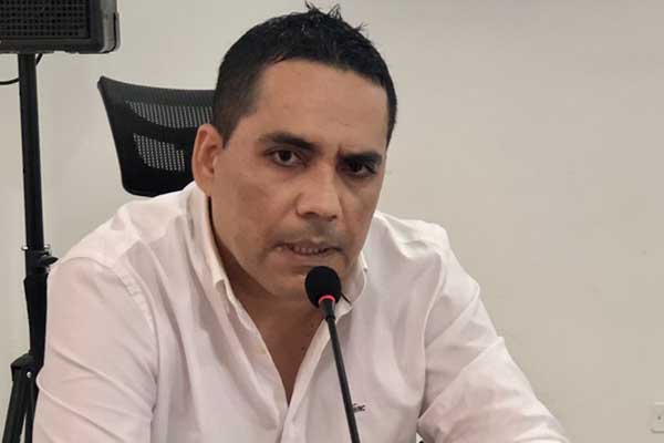 Enrique González,  concejal de Santa Marta.