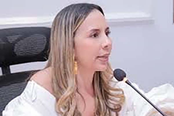 Linda Luz Cabarcas Suarez, diputada del departamento del Magdalena. Foto redes sociales.