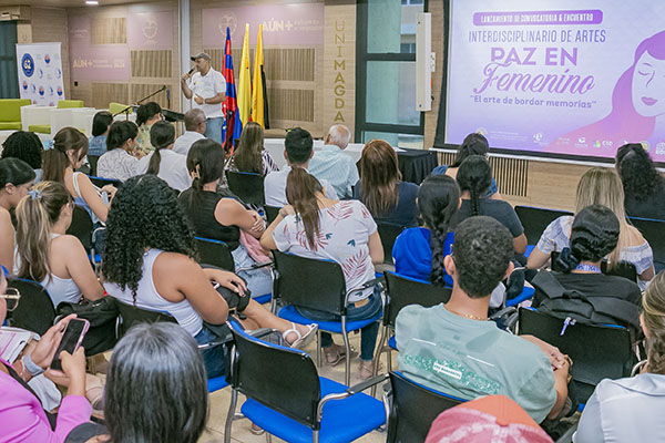 Unimagdalena lanza la tercera edición de ‘Paz en Femenino, el Arte de Bordar Memorias’ con la participación activa de las mujeres del Caribe.  