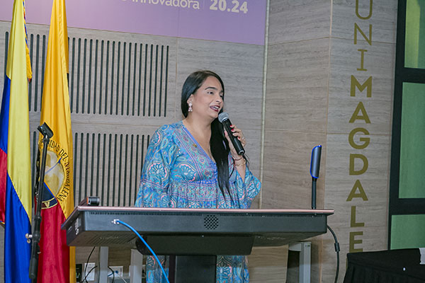 La licenciada y magíster Ibeth Noriega Herazo, directora de Proyección Cultural, destacó la importancia de la convocatoria e invitó a las mujeres de la región a participar. La licenciada y magíster Ibeth Noriega Herazo, directora de Proyección Cultural, destacó la importancia de la convocatoria e invitó a las mujeres de la región a participar.
