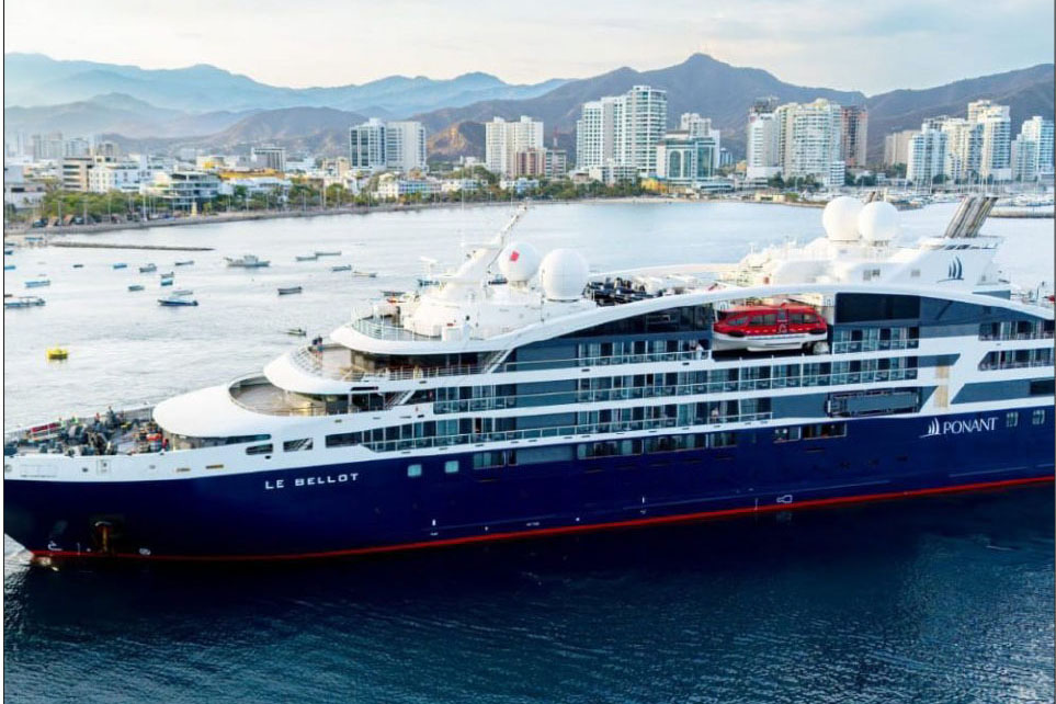 El crucero Le Bellot, fue construido entre 2.018 y 2.020, por los astilleros Vard de Rumanía y Noruega, el Bellot tiene 131 metros de eslora por 18 de manga y con un tonelaje de 9.976 toneladas.