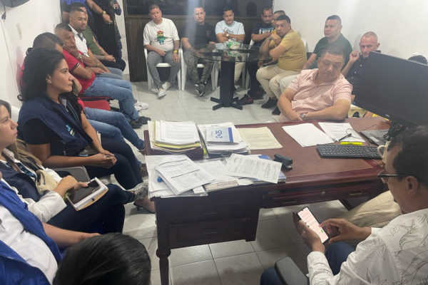 Durante la jornada de diálogo, que se extendió por varias horas, se abordaron cada una de las preocupaciones planteadas por los internos. 