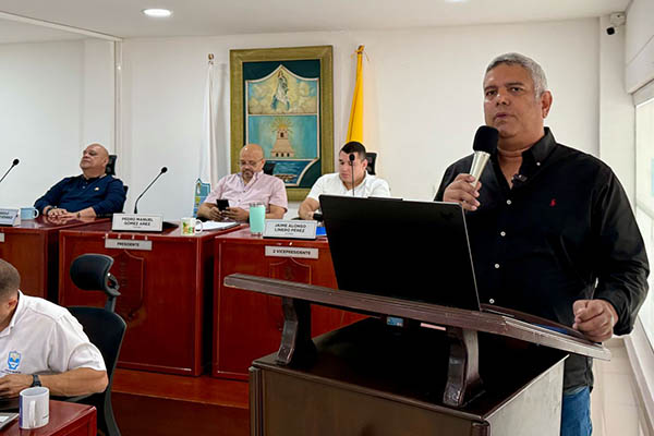 Jorge Lastra, Secretario de salud del Distrito de  Santa Marta