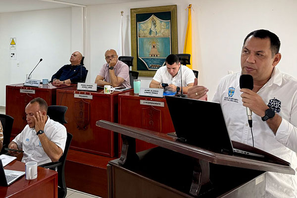 Luis Felipe Gutiérrez, Gerente de infraestructura del Distrito de Santa Marta Luis Felipe Gutiérrez, Gerente de infraestructura del Distrito de Santa Marta