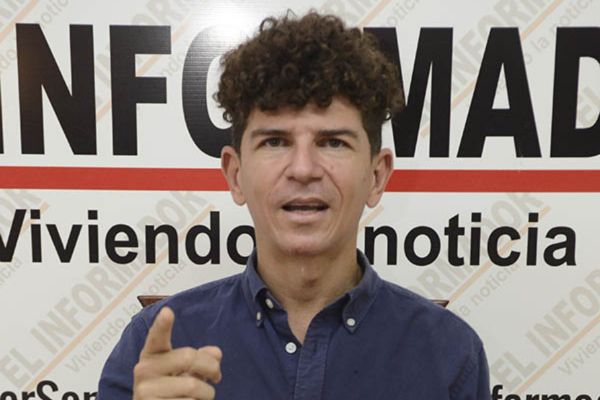 Miguel Martínez, concejal de Santa Marta. Miguel Martínez, concejal de Santa Marta.