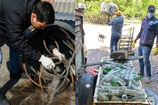 Jornada de prevención contra el Dengue en Cerro de San Antonio, Magdalena.