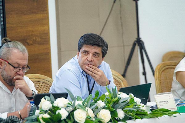 El vicerrector Académico, presente en la sesión del Consejo Nacional de Rectores del SUE. El vicerrector Académico, presente en la sesión del Consejo Nacional de Rectores del SUE.